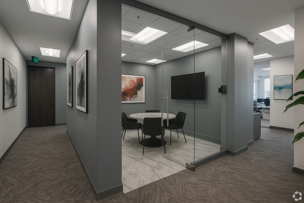 Professional cleaning service in Evanston, IL – spotless office space maintained by expert cleaners in Chicago area.